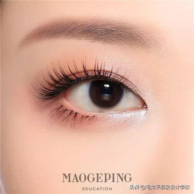 放大双眼眼妆单眼皮怎么画,简单画眼妆教程视频大全