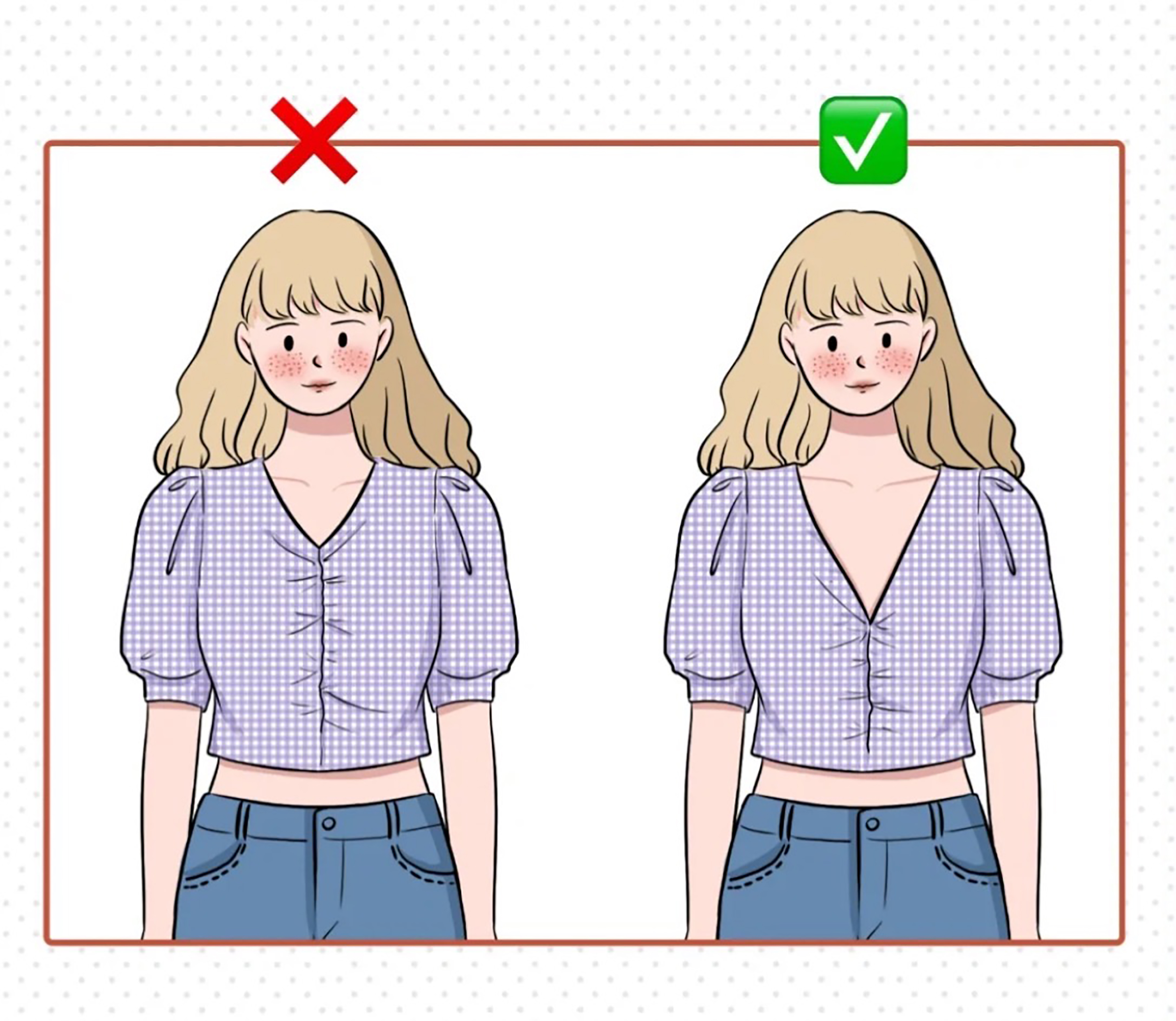 泡泡袖怎么穿才不会显壮,泡泡袖怎么穿才显壮