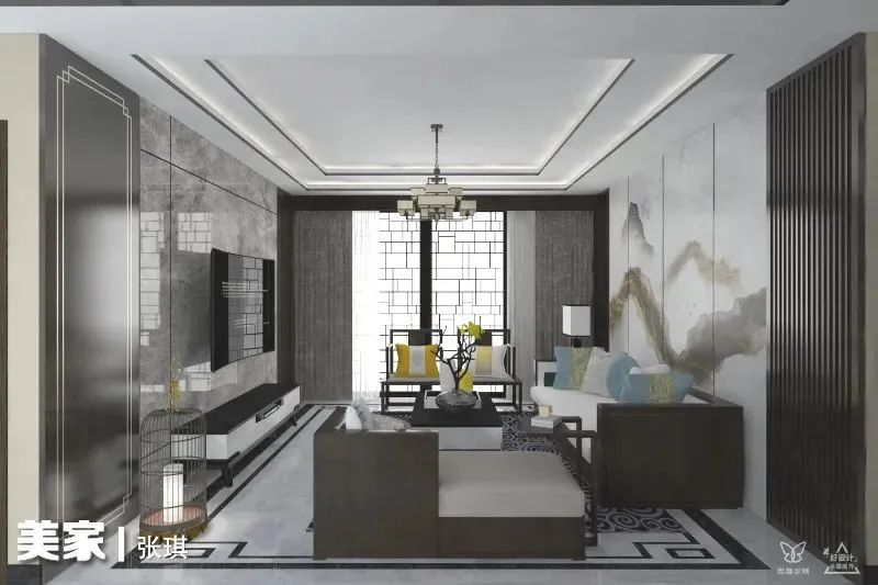 好看的客餐厅效果图,60平方客餐厅一体装修效果图大全