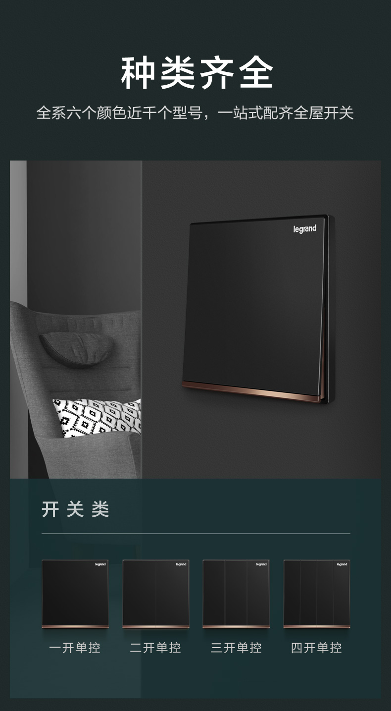 罗格朗开关插座怎么选,工业风装修选门