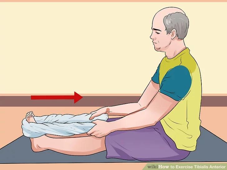 腰椎间盘突出下肢功能康复锻炼——胫前肌（垂足）之二