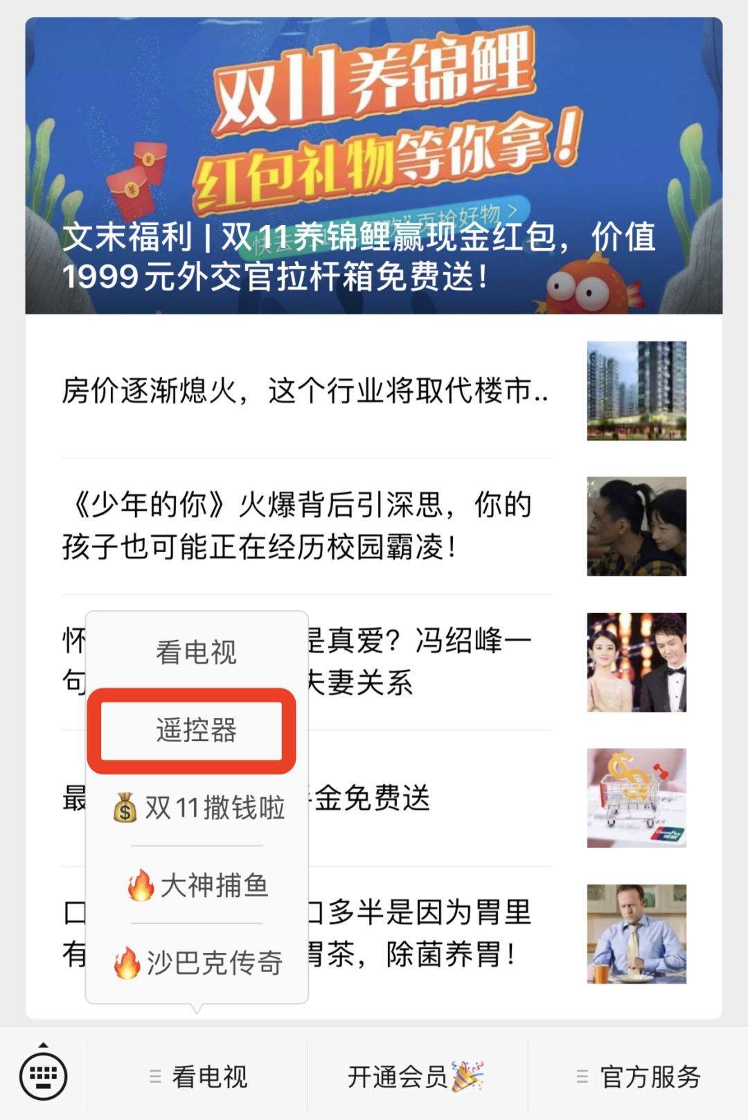 电视里不为人知的秘密,电视不被人发现