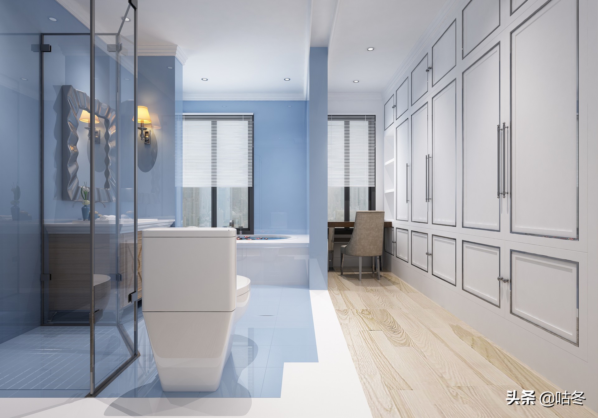 酒店的厕所透明的怎么办,酒店里的卫生间为什么是透明的