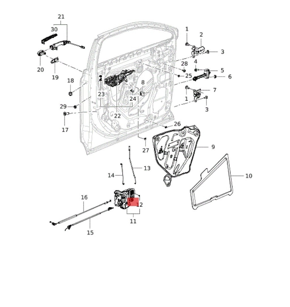 凯迪拉克xt5副驾门锁落锁不回弹,凯迪拉克xt5副驾驶锁块怎么拆
