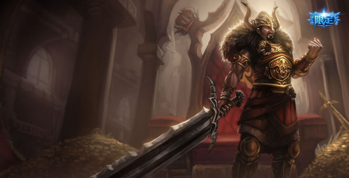 蛮王一直无脑带线,新版cd流蛮王