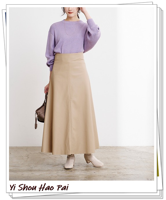 皮夹克皮裙穿搭,皮夹克里搭配的裙子