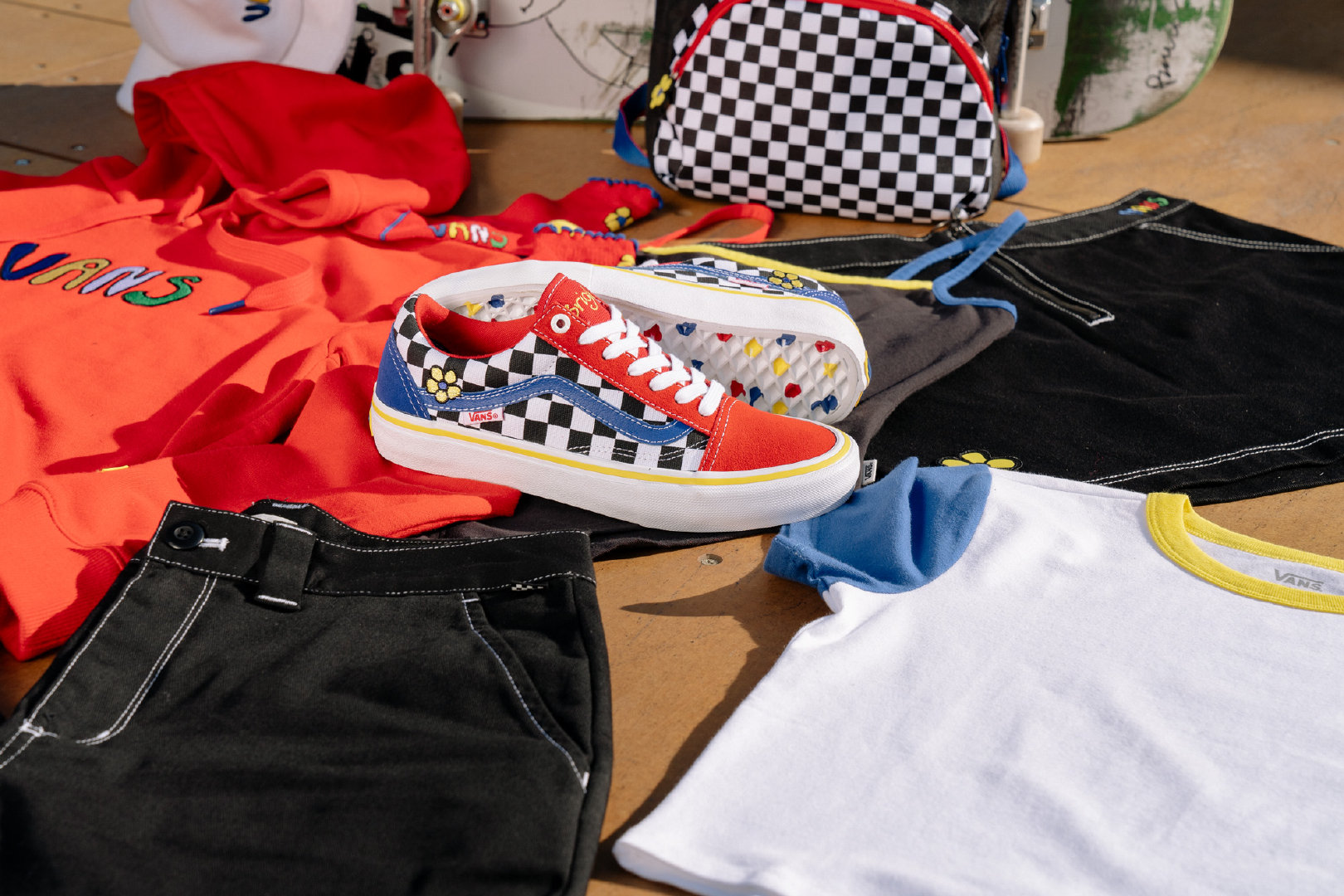 棋盘格女孩,棋盘格元素天生自带酷感