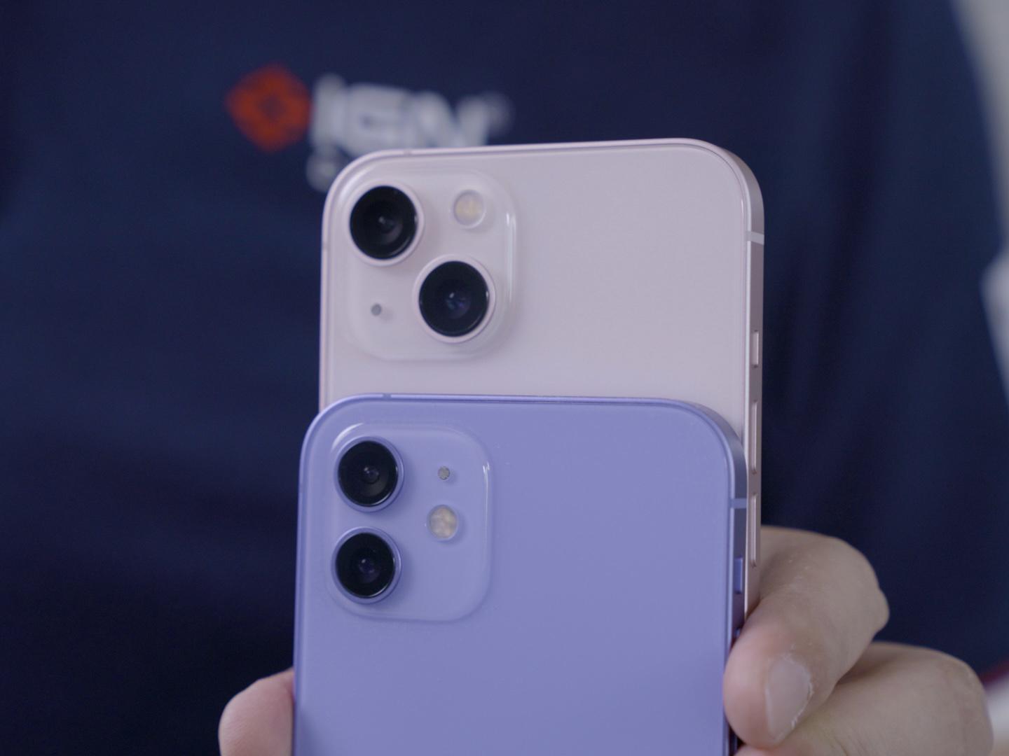 iphone13mini鍜宨phone12mini,iphone13ipadmini6澶у皬瀵规瘮