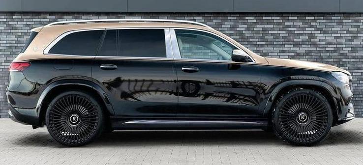 迈巴赫gls600卡尔森,新款奔驰gls卡尔森版