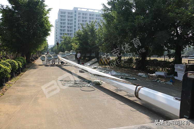 柏克案例巡展｜顺德职业技术学院攀爬式高杆灯案例