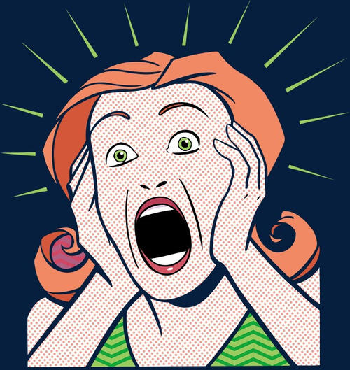 女人在这三种情况下必须尖叫,心理学家的3个表现