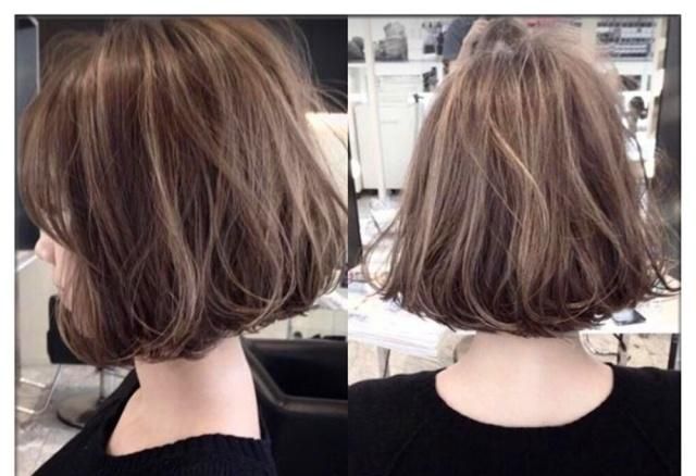 减龄短发波波头女图,俏皮可爱波波头造型很好看又减龄