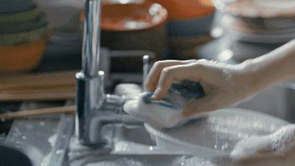 只吃饭不想洗碗？moyori魔力清洁豆豆擦，油腻腻的锅碗盆一抹即净