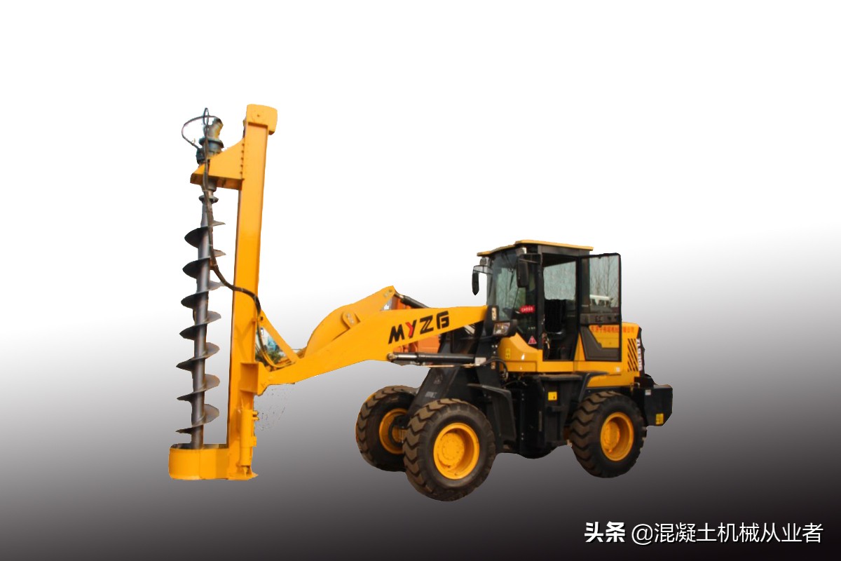 农田小型打桩机,小型打桩机致富视频