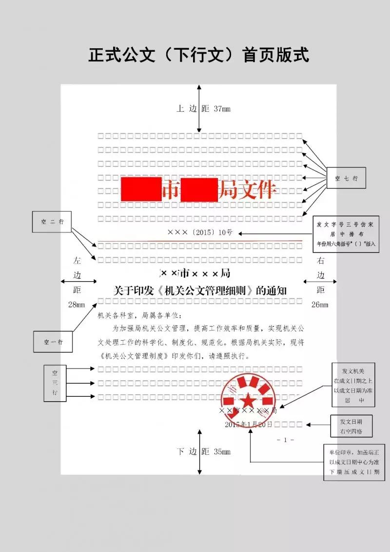 机关公文格式规范设置方法,机关公文的格式设置规范大全