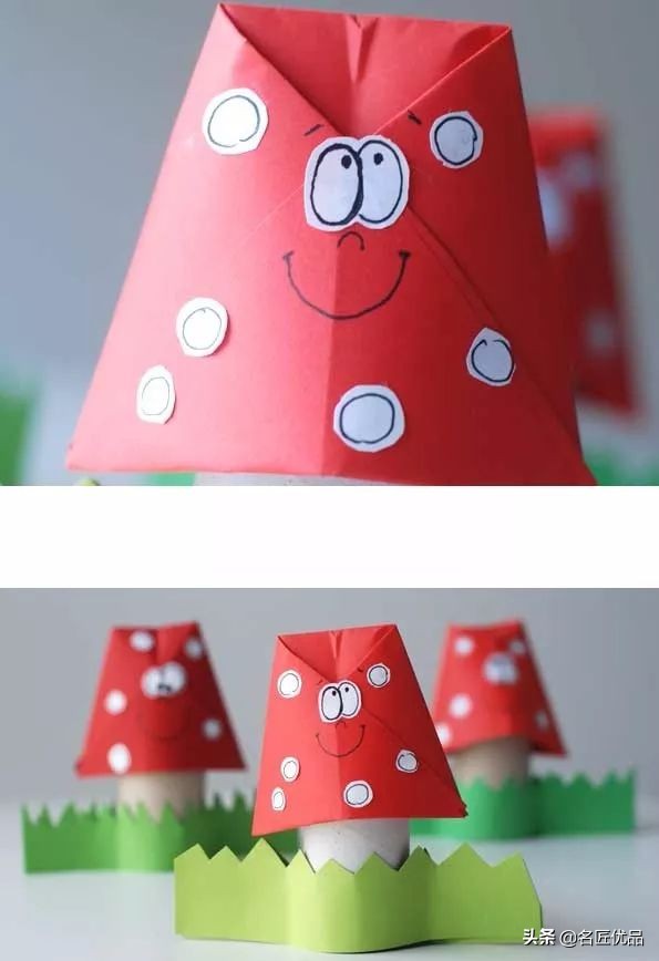 好玩的蘑菇手工,蘑菇手工制作小屋