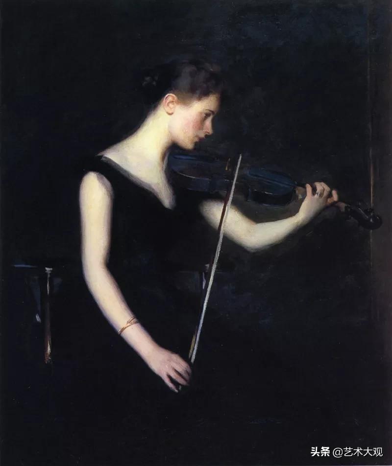 美国艺术家经典油画欣赏,美国女画家风景油画欣赏