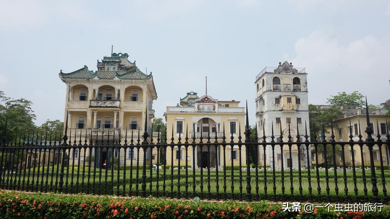 华侨公园全景图,开平立园园林