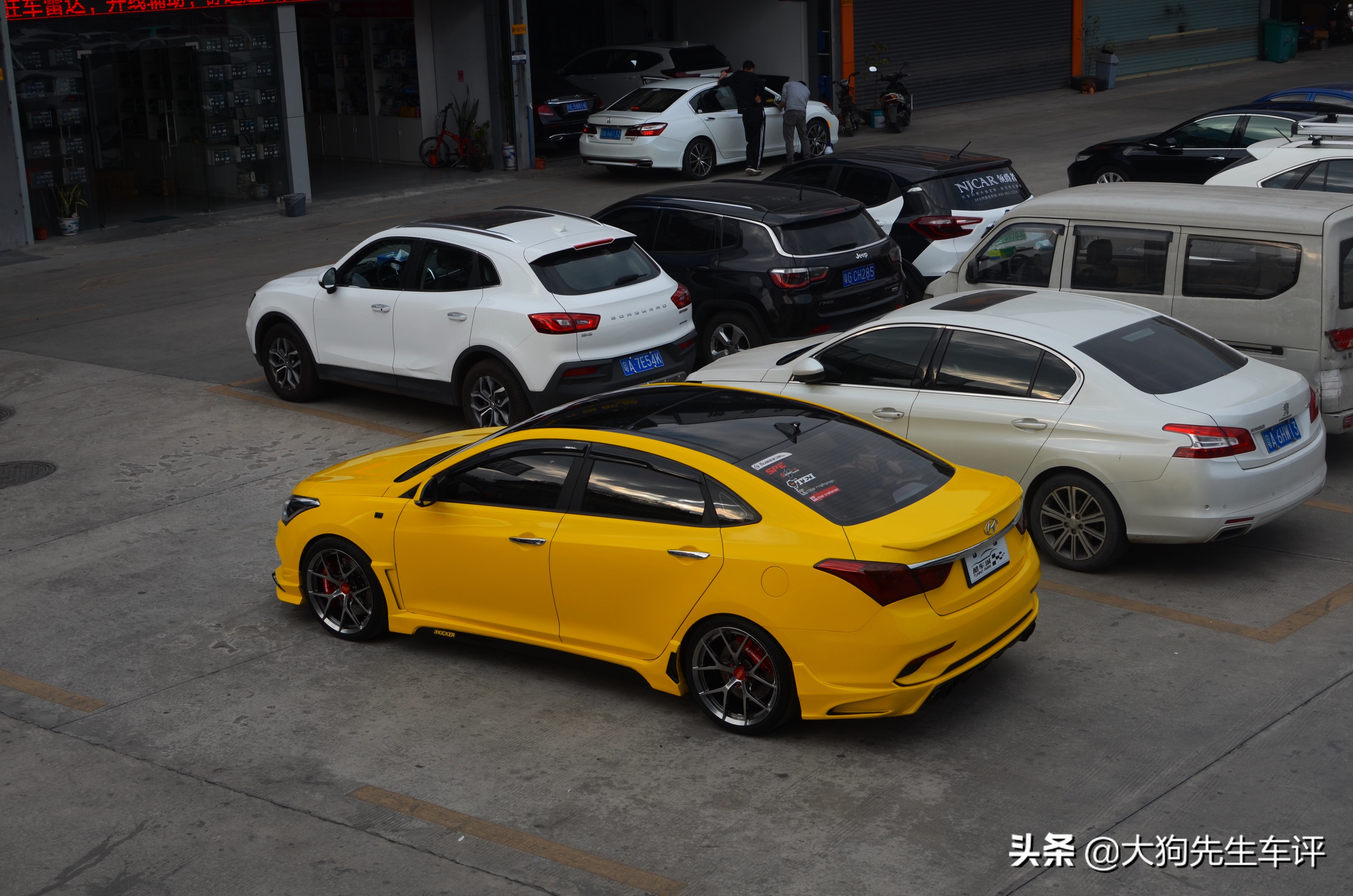 名图隔音降噪改装必看,名图改装全液晶仪表