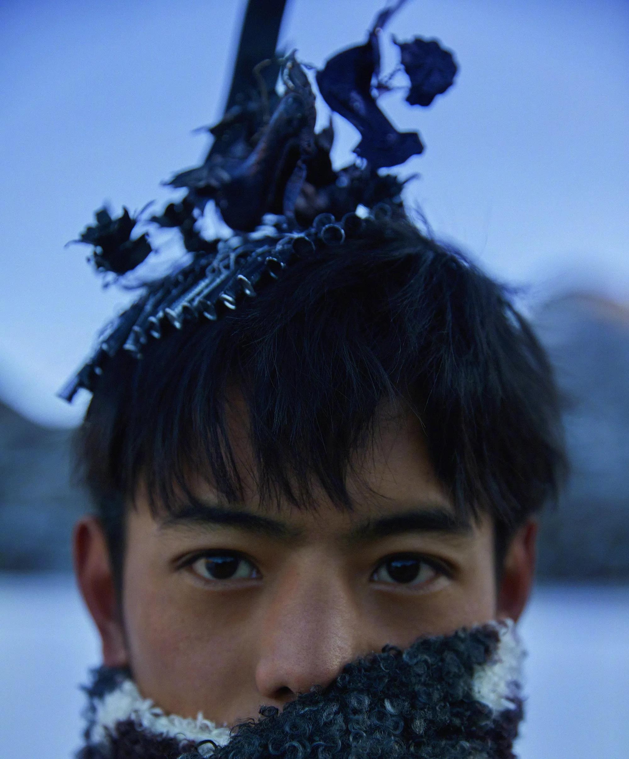 丁真帅气写真照片,丁真同款写真