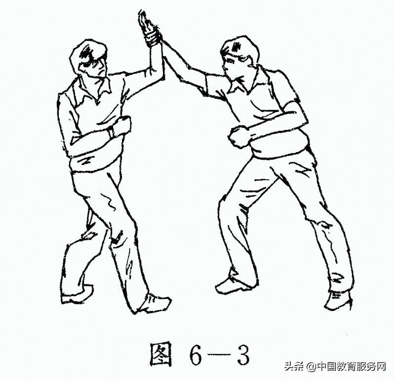 先发制人招数,击肘技巧