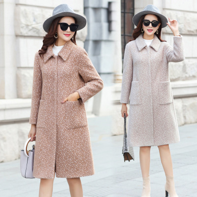 洋气大码女装显瘦减龄本命年,190斤大码女装穿搭新年冬款