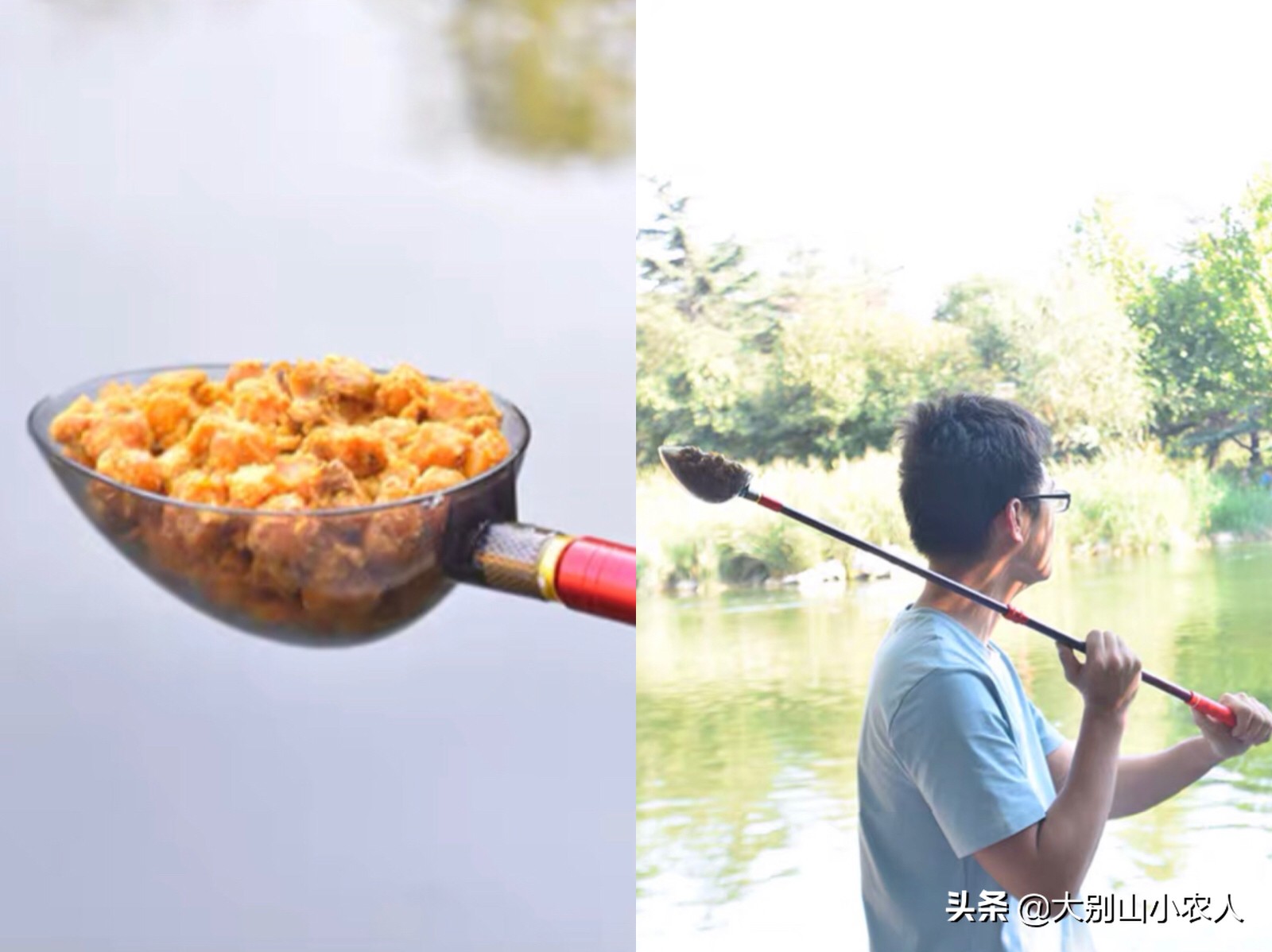 要想鱼上岸，就拿粮食换！用这5种打窝方法，利用好每一粒窝料