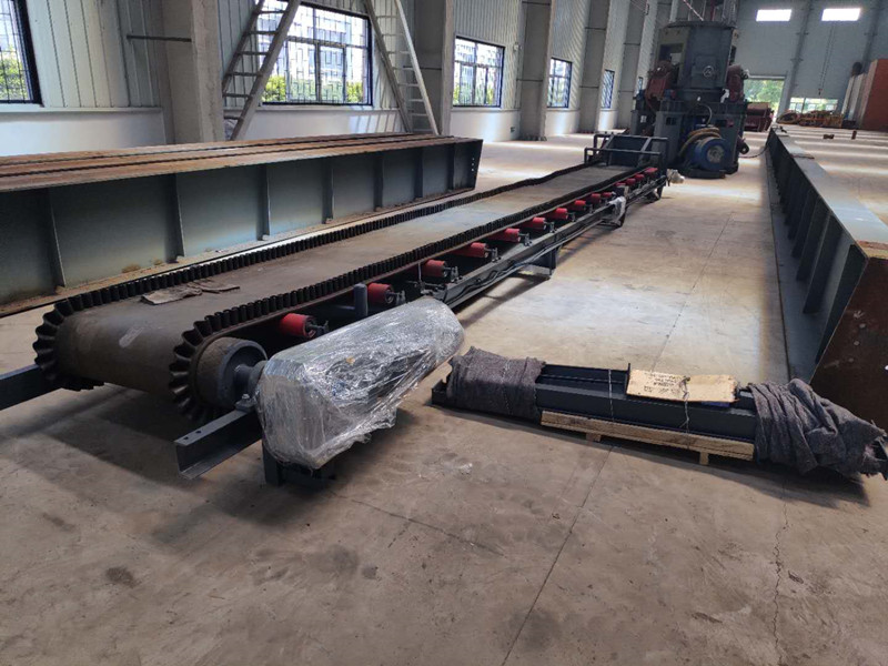 库桥机器，陕煤集团福建原煤输送机成功安装上线