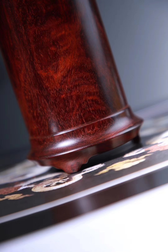 小叶紫檀花瓶摆件,干花瓶大全