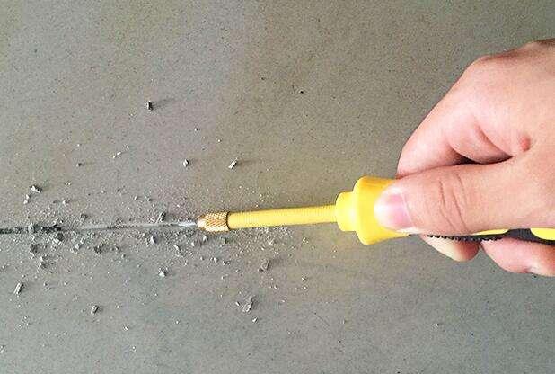 美缝压完缝干后有明显的凸感,美缝压缝后有黑边怎么补救