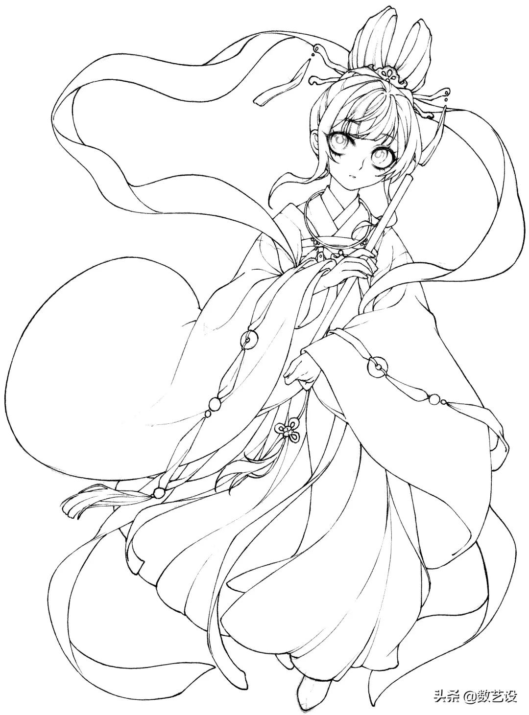 用15种颜色画的画特别漂亮,好看又复杂的又有颜色的画