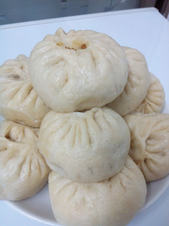 山东大包子捏法,山东大包子馅做法