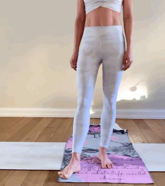 练完瑜伽脚底热热的,瑜伽调理脚冷的动作