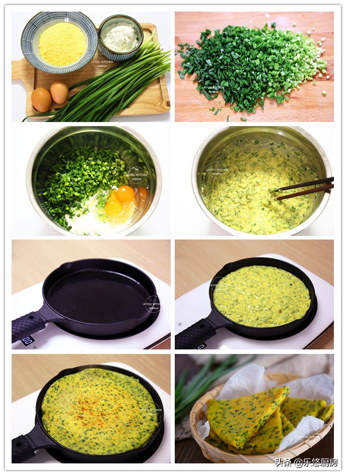 100种早餐饼大全,蔬菜鸡蛋饼面糊怎么调