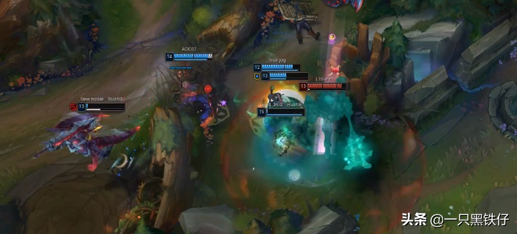 英雄联盟adc团战站位,lol团战adc站位设置