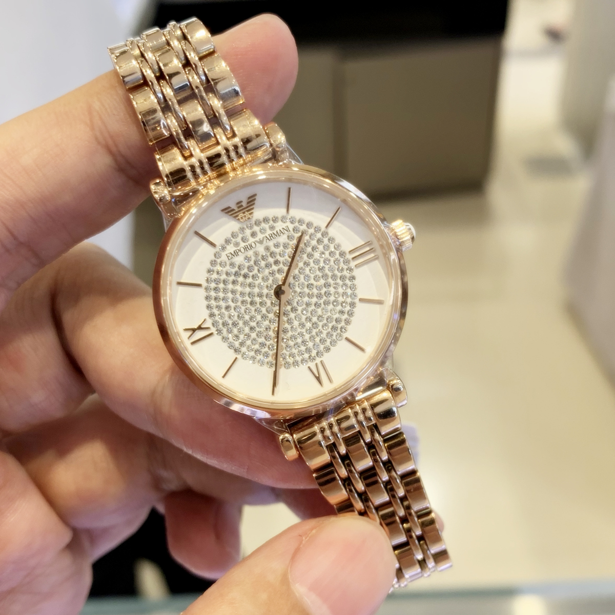 知性阿玛尼满天星,阿玛尼满天星经典款和玫瑰金