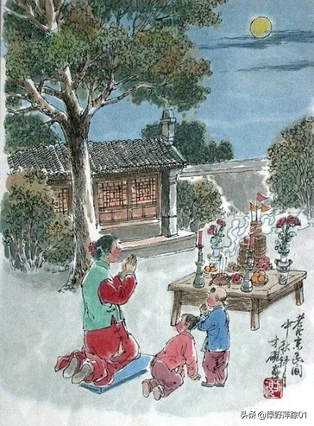 《水浒传》的中秋节为何没有月饼施耐庵不知中秋传统习俗吗