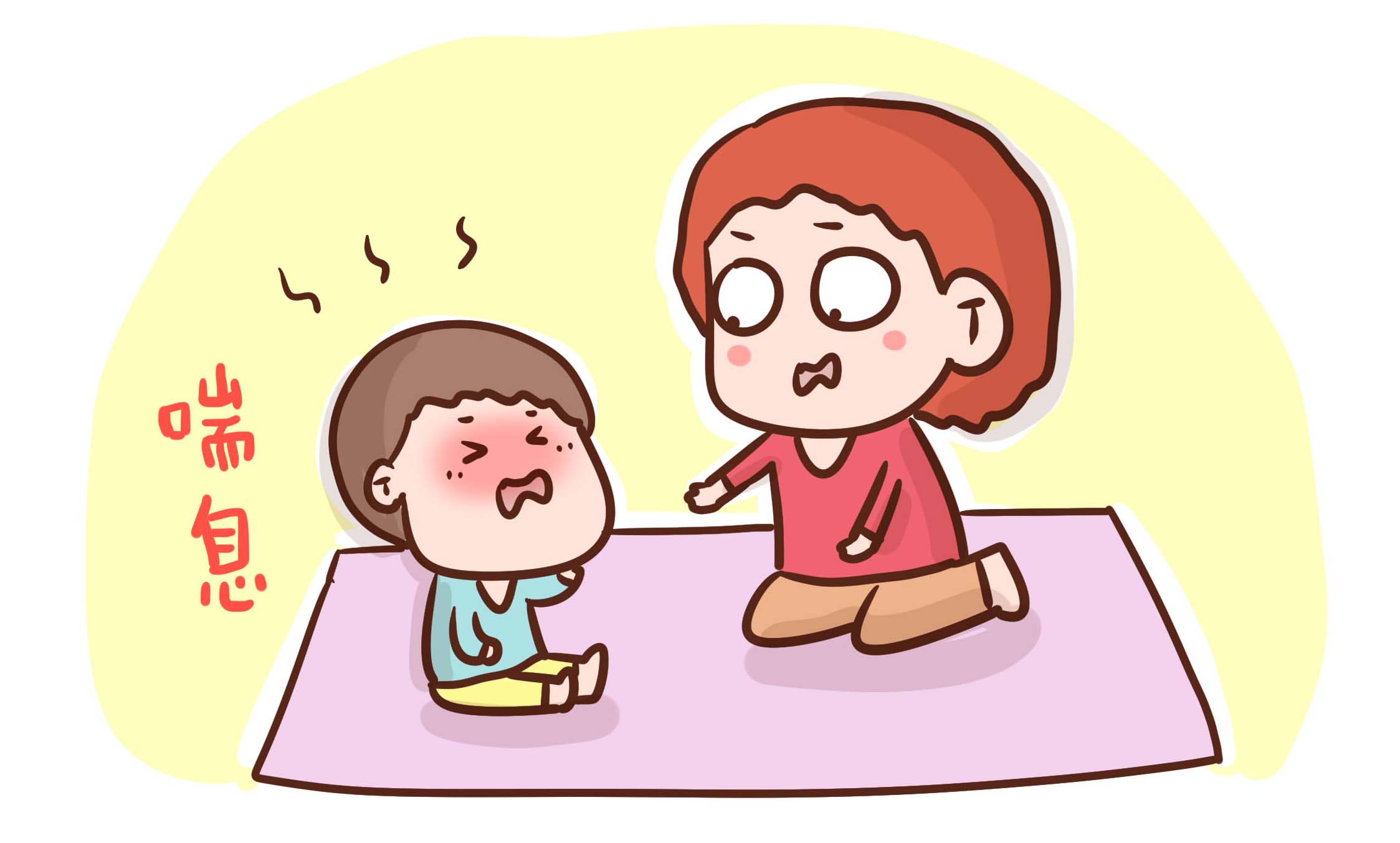 宝宝反复喘息怎么回事,宝宝总是喘息是什么原因