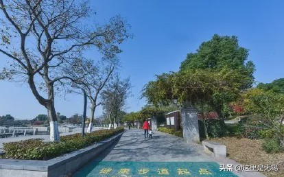 无锡网红打卡地彩虹跑道,无锡古运河健身步道