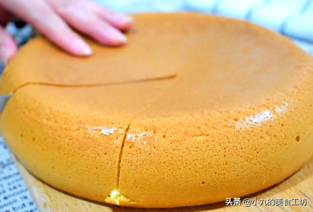 6-12岁儿童自己做蛋糕2个鸡蛋,新手蛋糕最简单做法5个鸡蛋