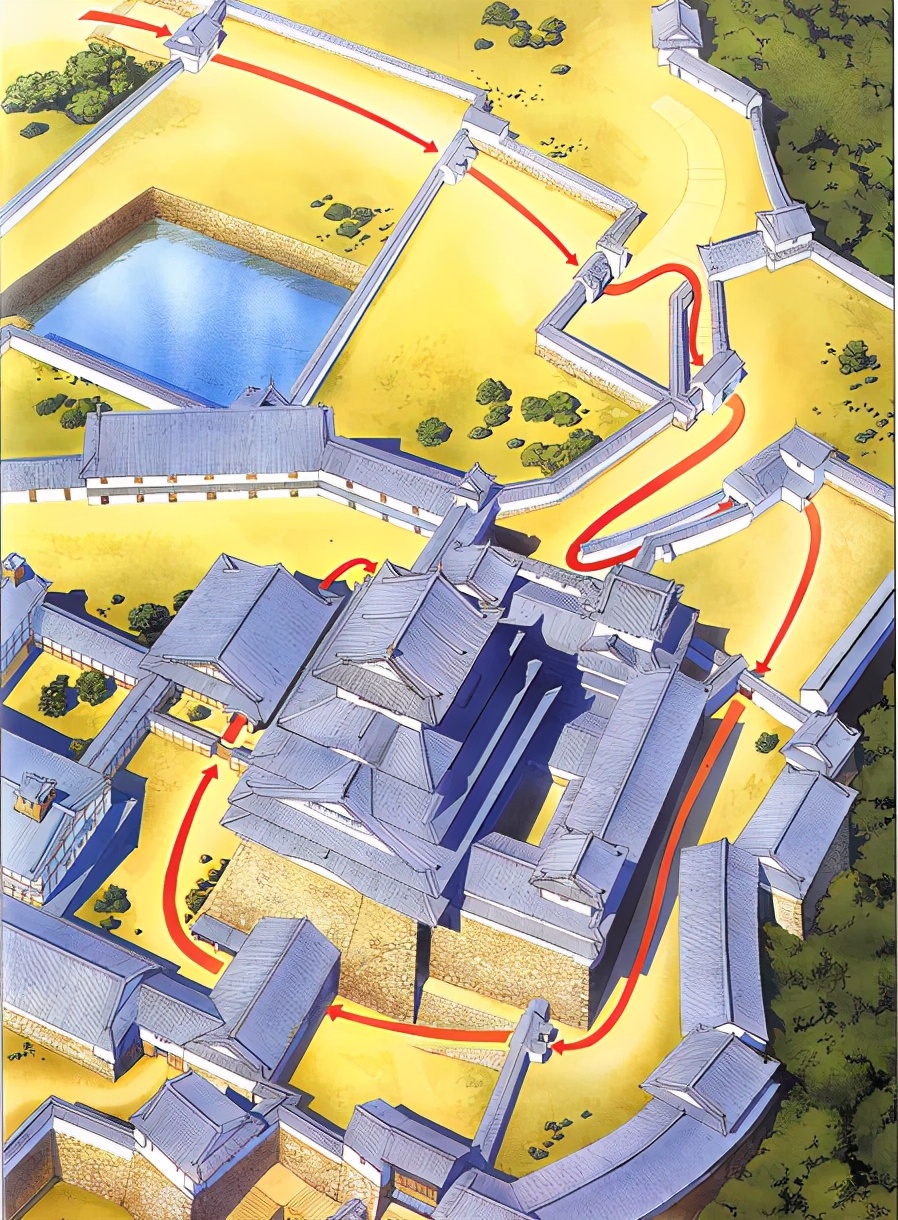 日本魔法城堡,日本城堡和欧洲城堡