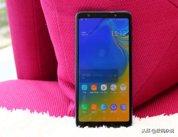 拍照三星相机,三星a7手机测评