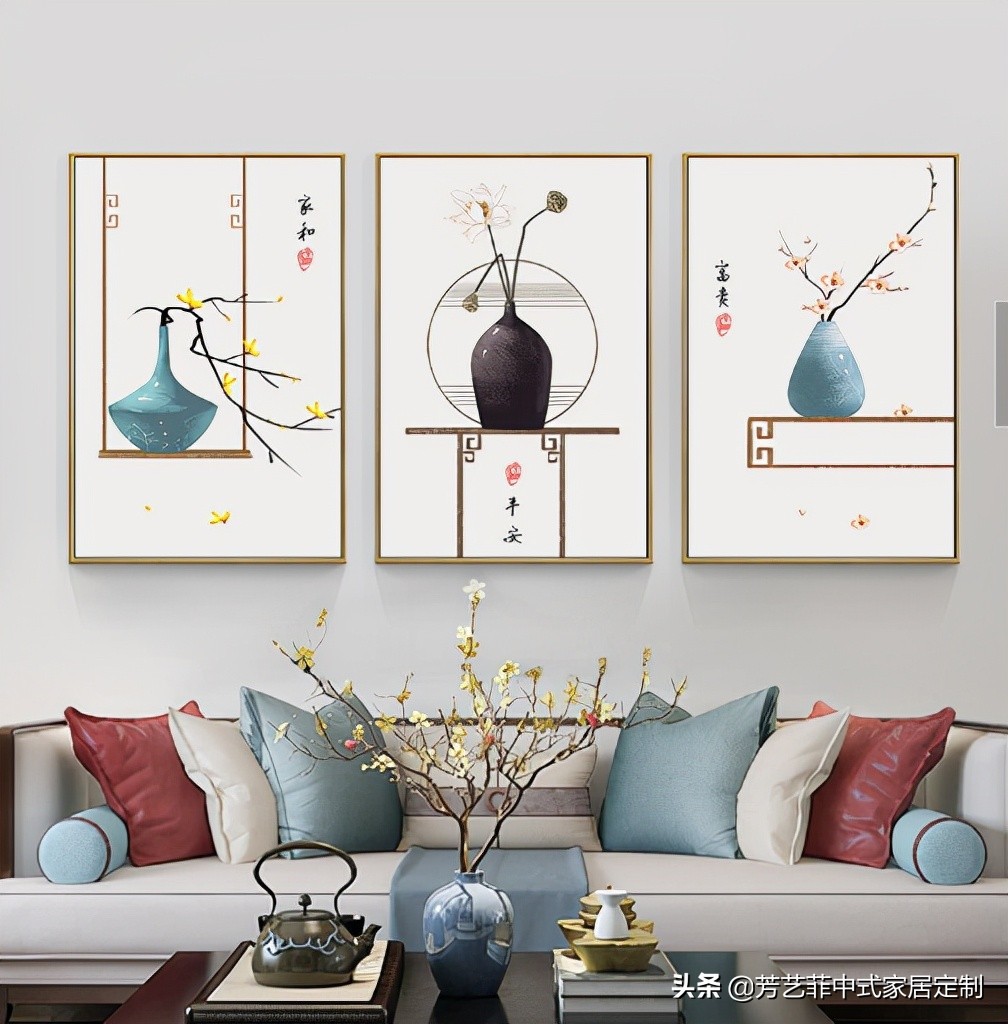 中式艺术挂画,中式字画挂画