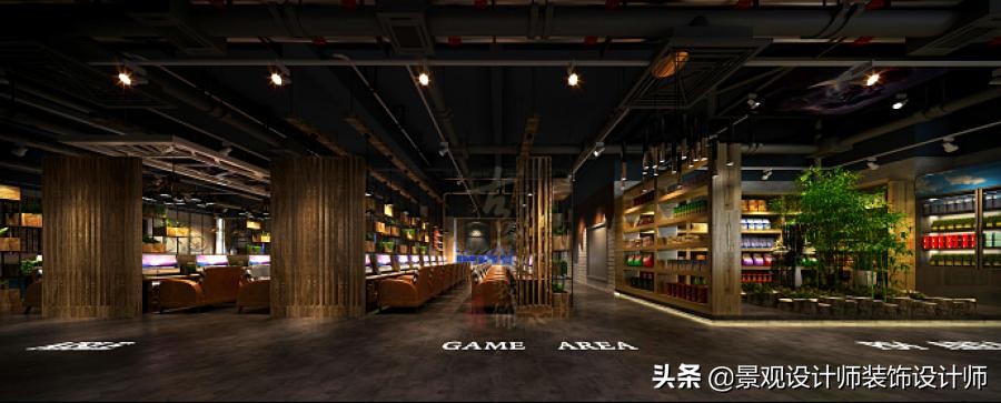 网咖设计效果图,网咖设计图哪找