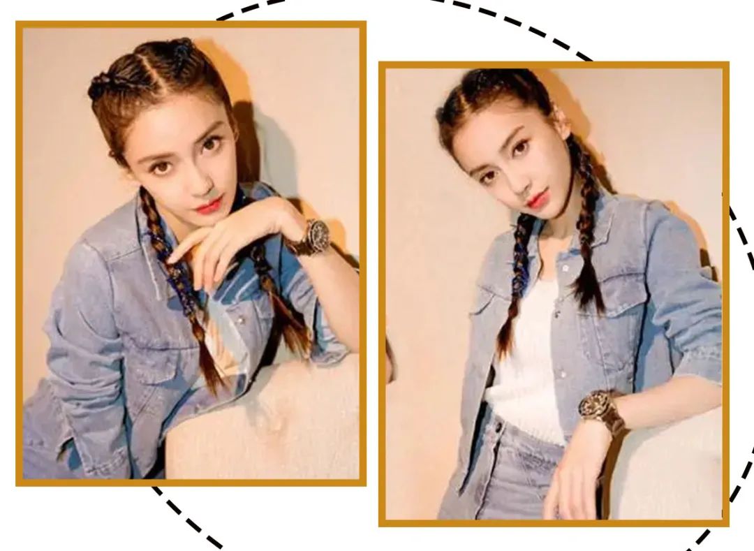 大脸女孩披头散发怎么显脸小,披头散发的简单辫子显脸小