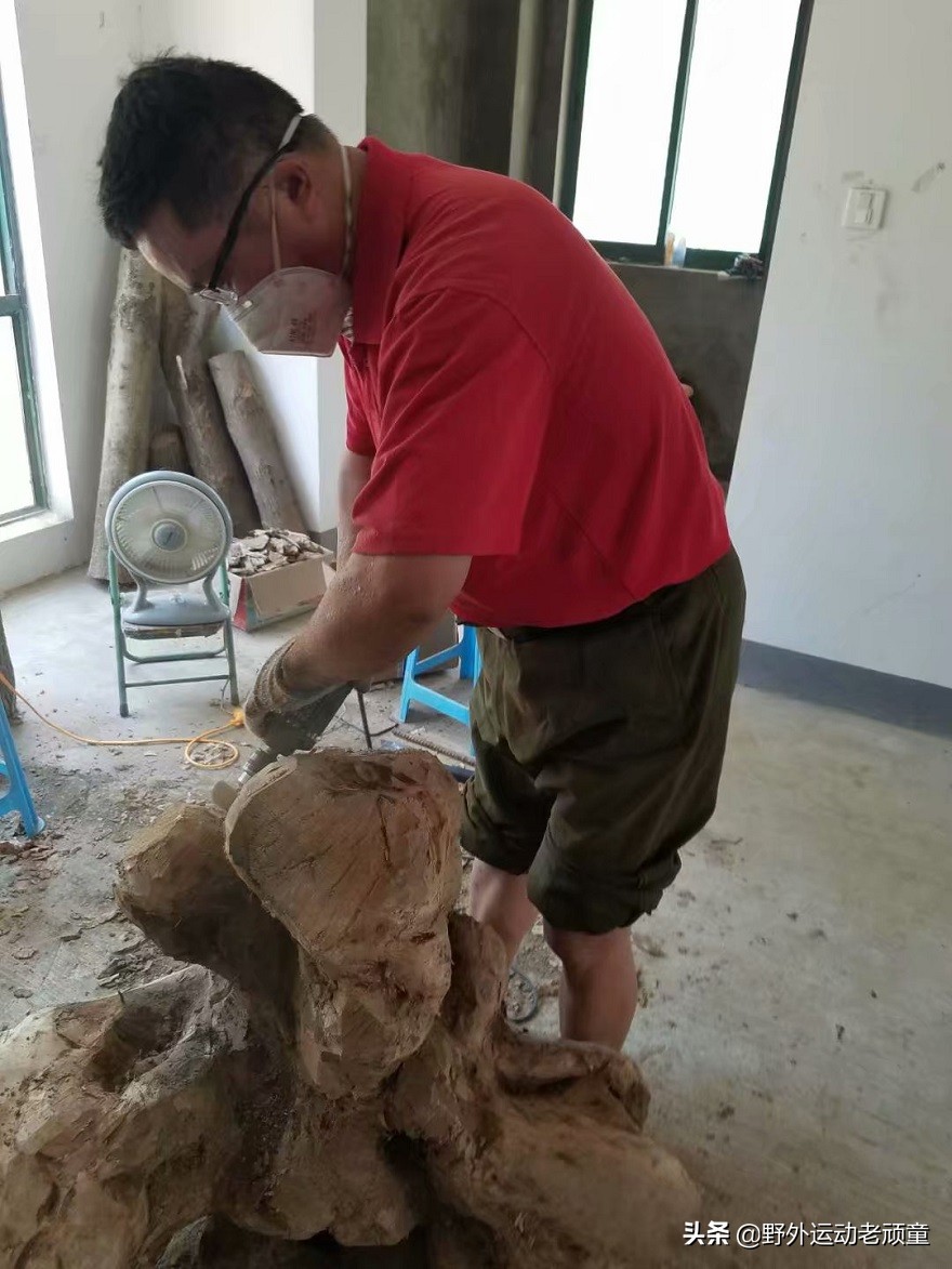 幸福家园打造记之——DIY的数十个根雕“出山”记