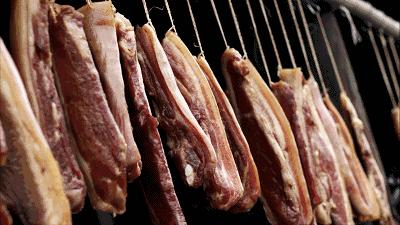 温州酱油肉晒起来购买,温州人晒的酱油肉