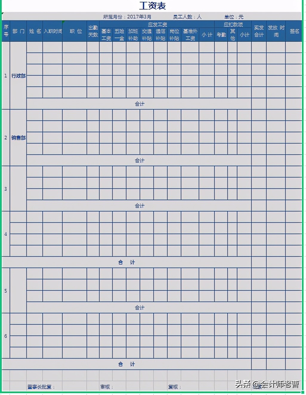 工资计算excel模板60套,工资表excel技巧大全