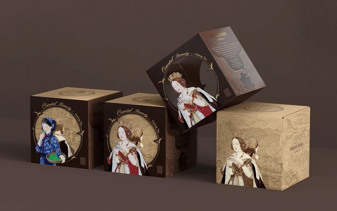 方正茶叶包装设计,新潮茶叶包装设计