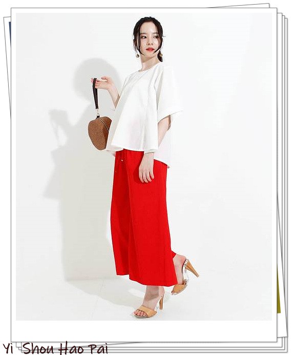 阔腿裤夏季搭配的衣服,阔腿裤夏季版搭配衣服